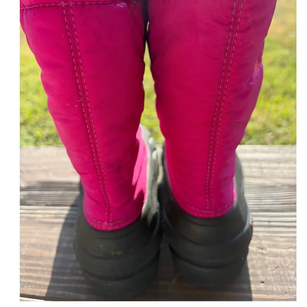 SOREL Flurry Youth Boots Pink Size 1 EURO 32